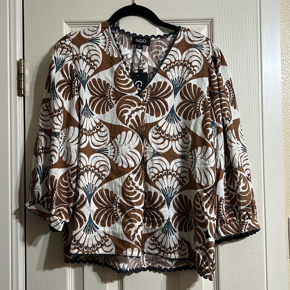 Mae Top - Brown